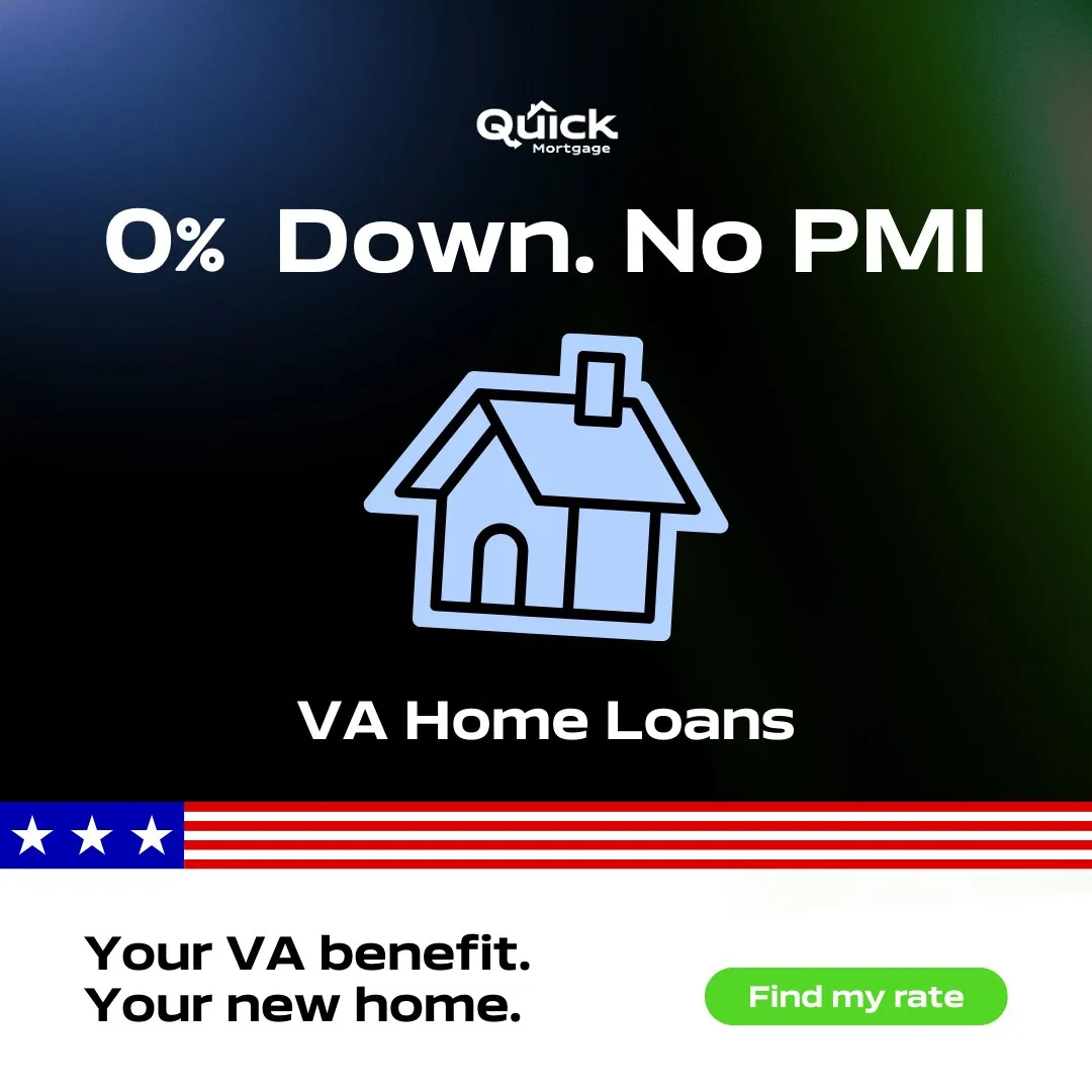 $0 down, no PMI VA home loans for veterans in Arizona, Texas and California